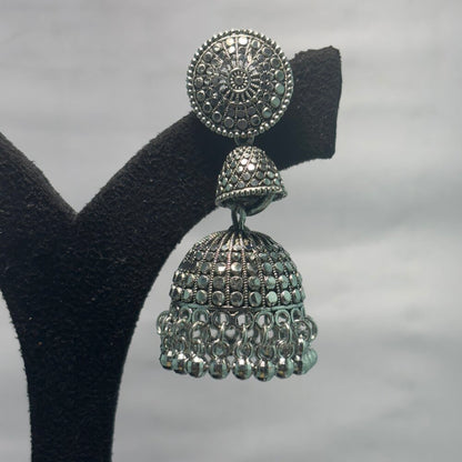 Oxidised Earrings - N016
