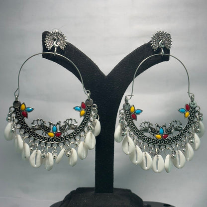 Oxidised Earrings - N018