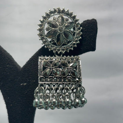 Oxidised Earrings - N023