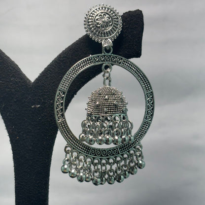 Oxidised Earrings - N024