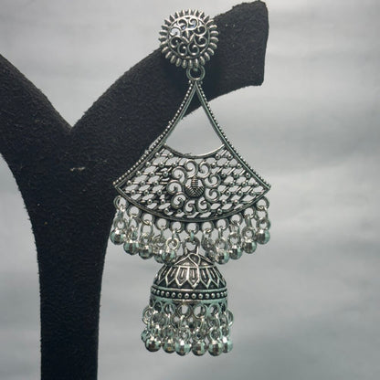 Oxidised Earrings - N025