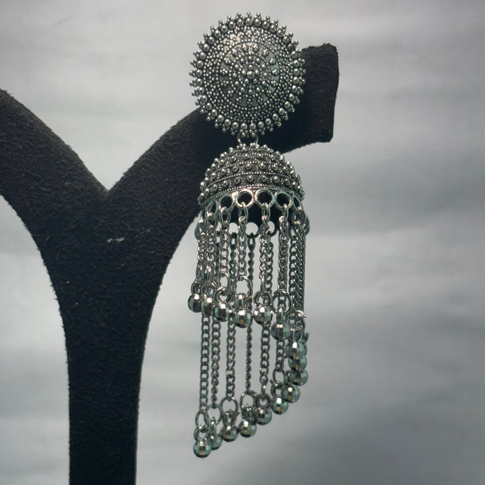 Oxidised Earrings - N026