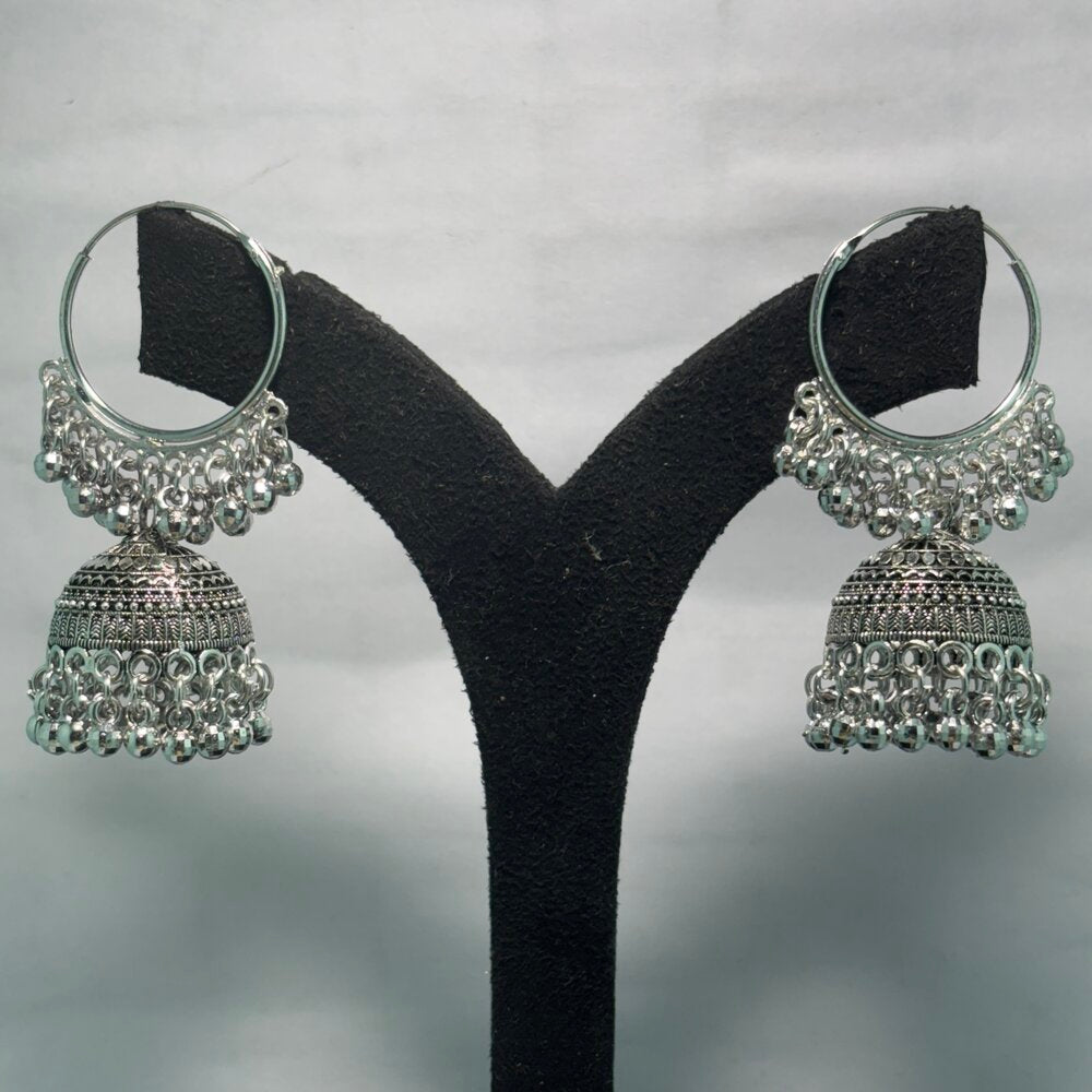 Oxidised Earrings - N030