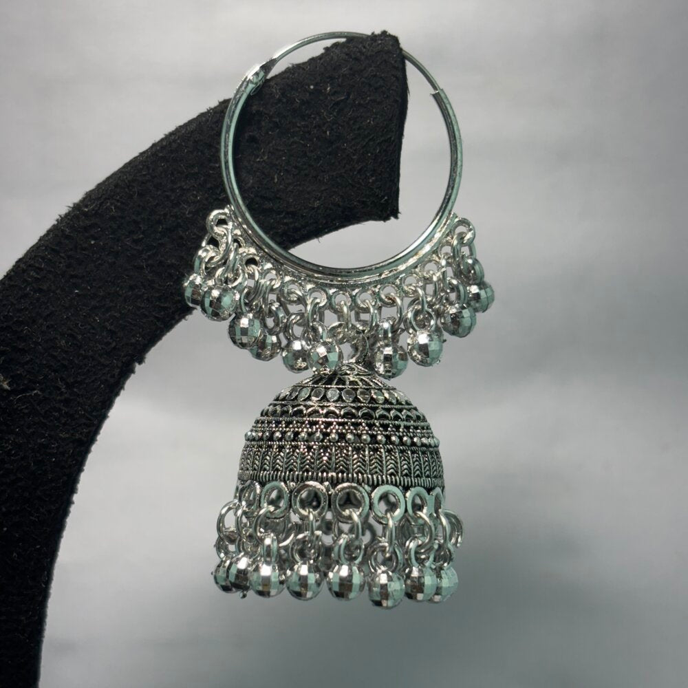 Oxidised Earrings - N030