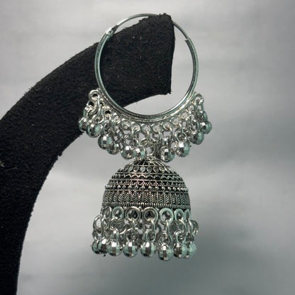 Oxidised Earrings - N030