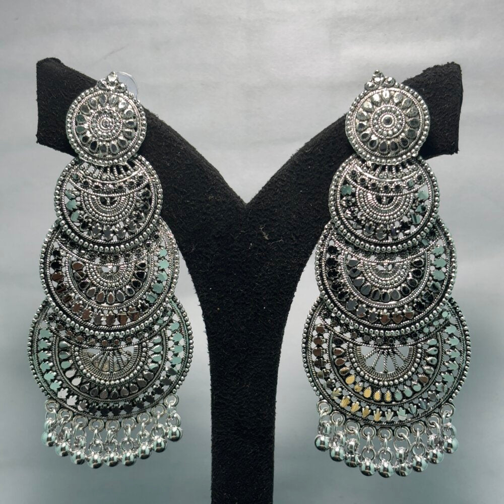 Oxidised Earrings - N031