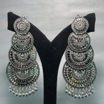 Oxidised Earrings - N031