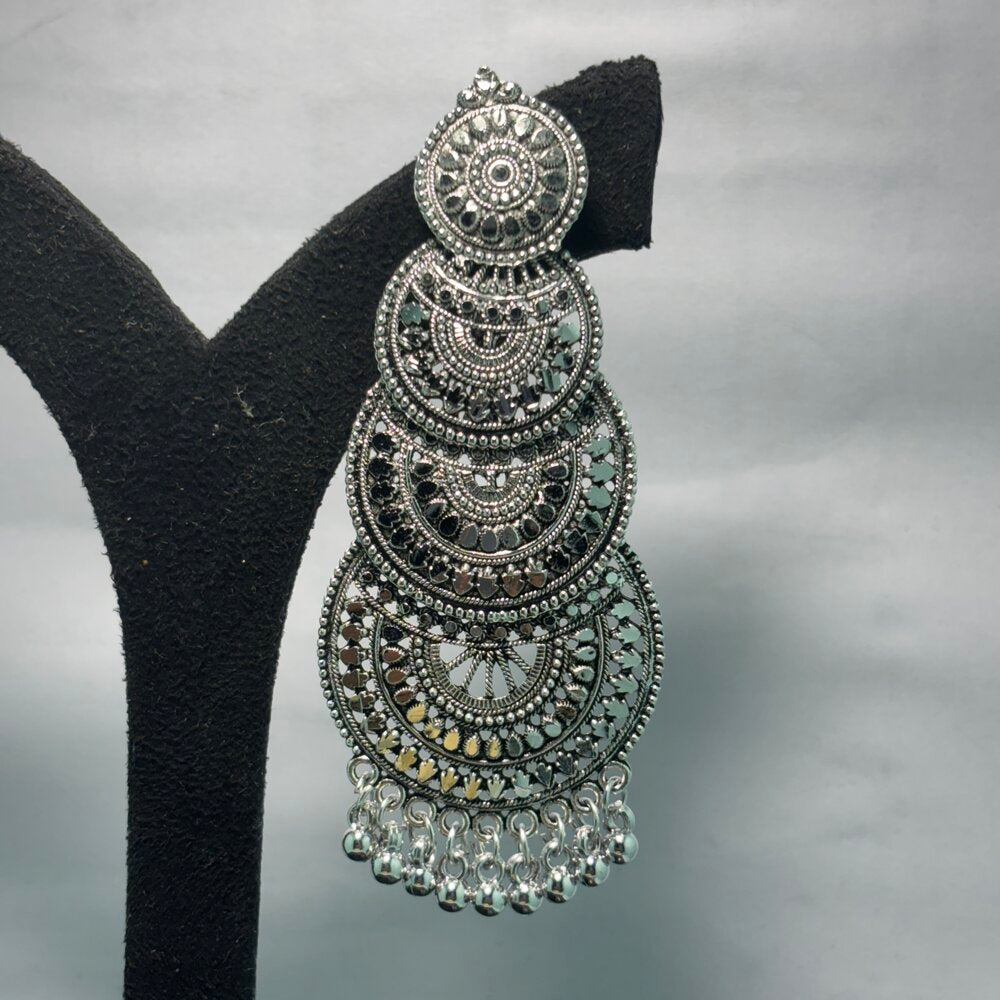 Oxidised Earrings - N031