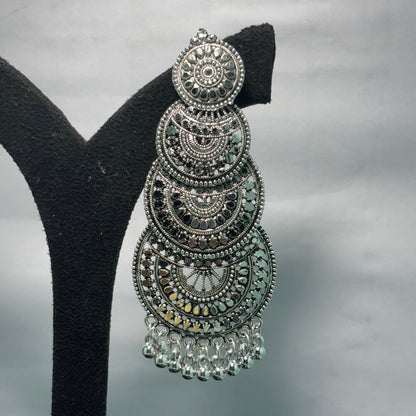 Oxidised Earrings - N031