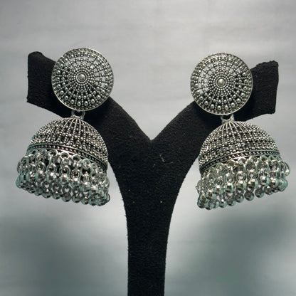 Oxidised Earrings - N032