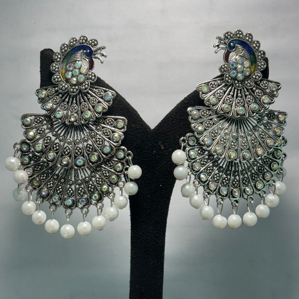 Oxidised Earrings - N033