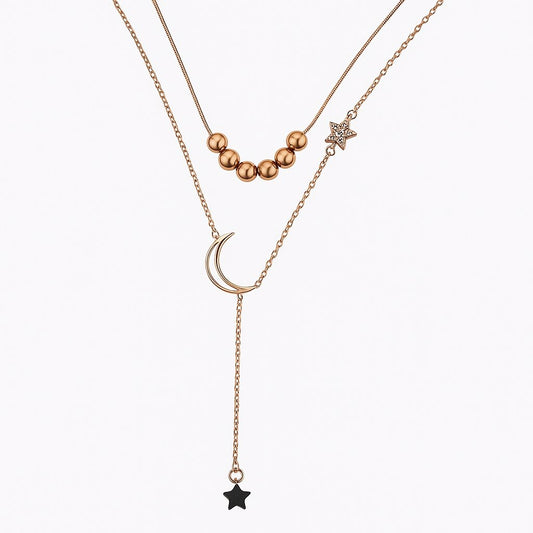 Rose Gold Necklace - N001