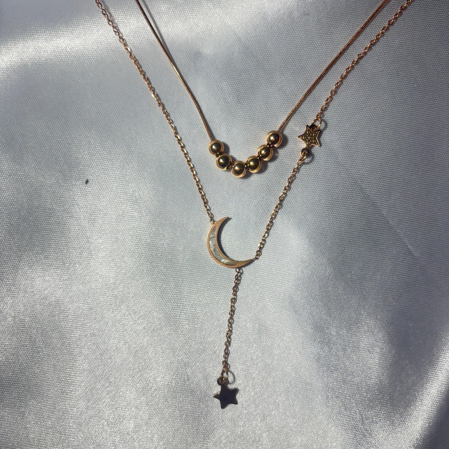 Rose Gold Necklace - N001