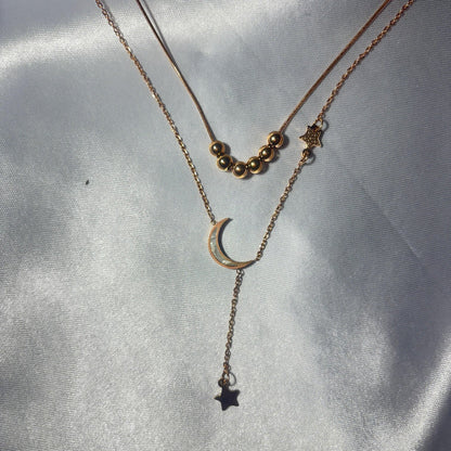 Rose Gold Necklace - N001