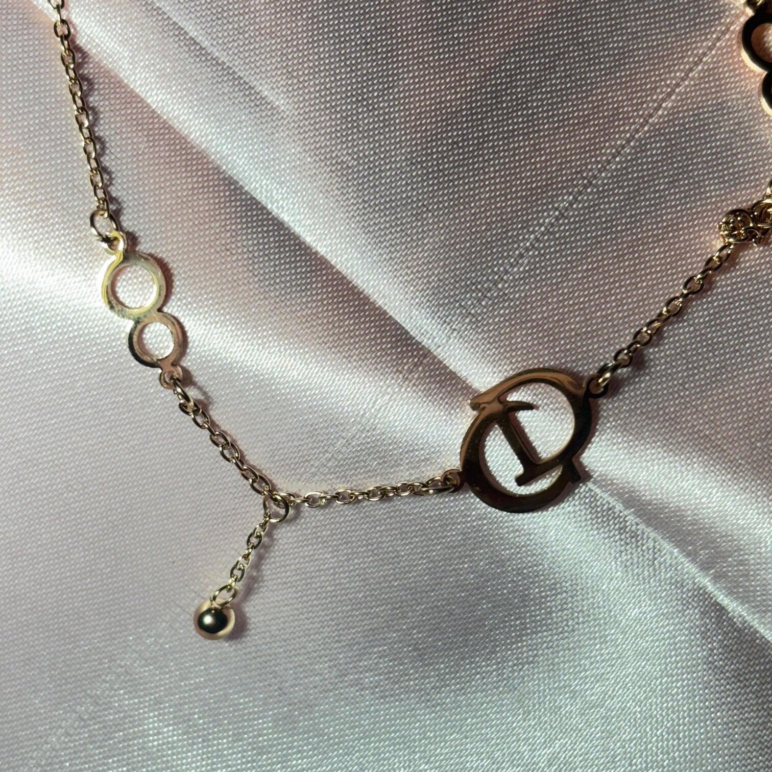 Gold Charm Bracelet - B002