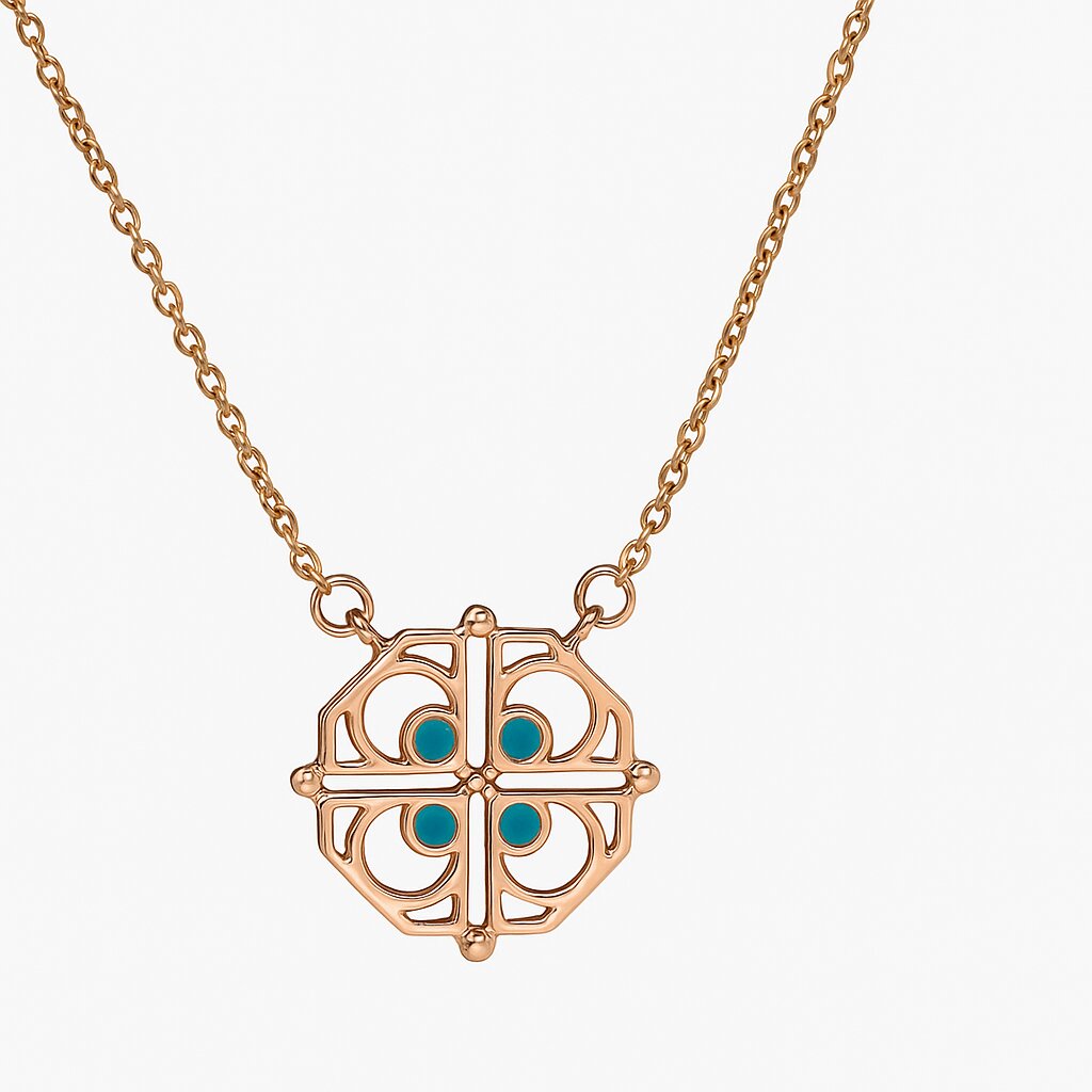 Rose Gold Necklace - N002