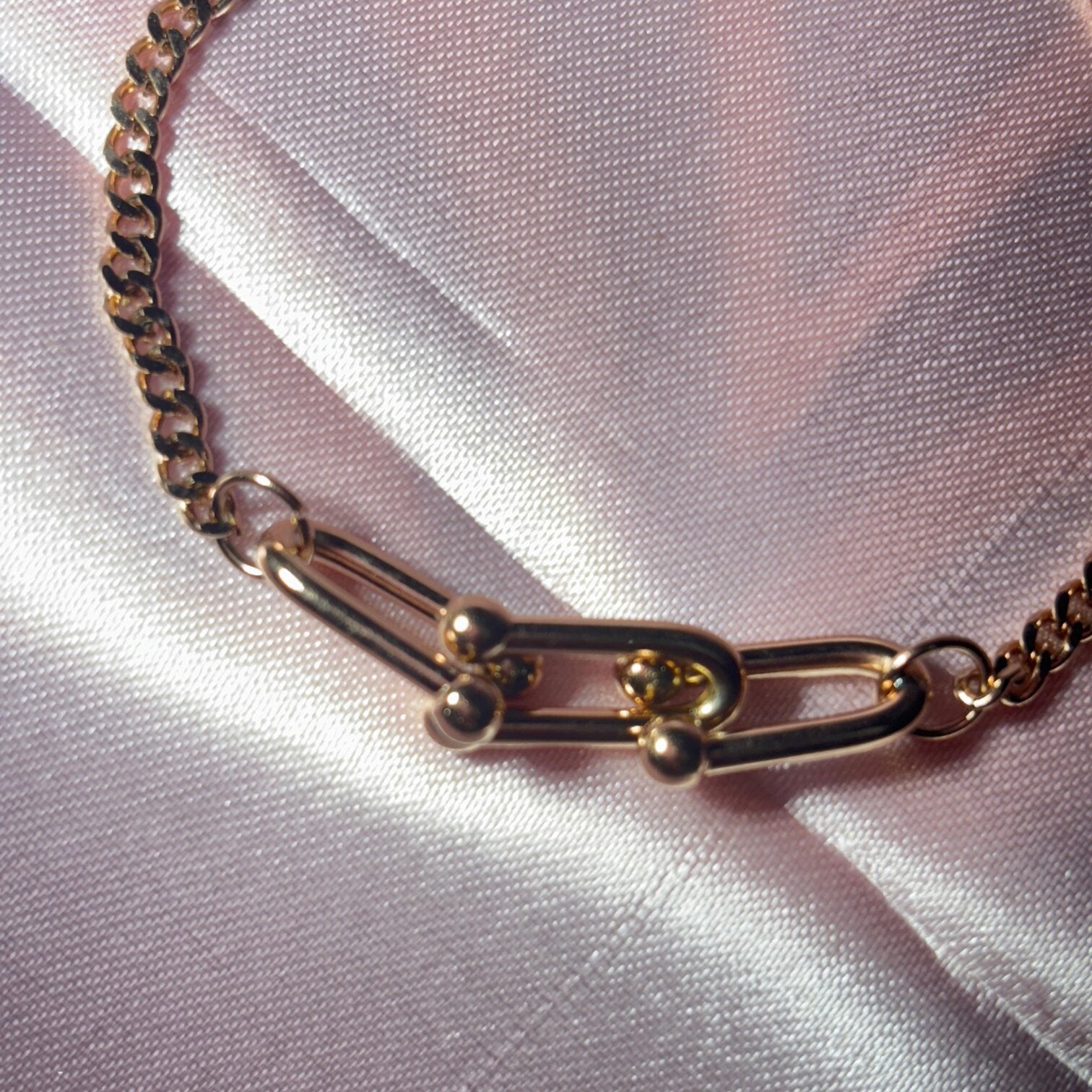 Gold Charm Bracelet - B003