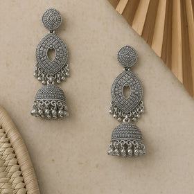 Oxidised Earrings - N001