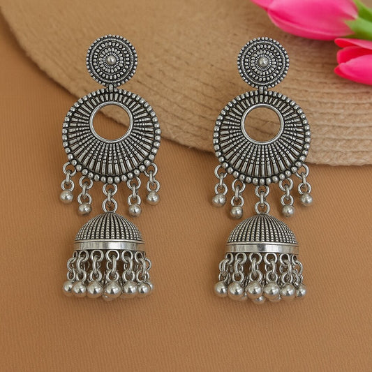 Oxidised Earrings - N014