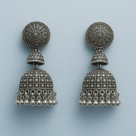 Oxidised Earrings - N016