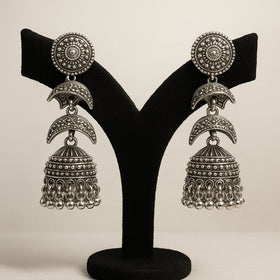 Oxidised Earrings - N003