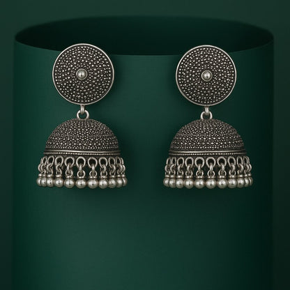Oxidised Earrings - N032