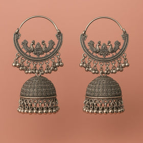 Oxidised Earrings - N037