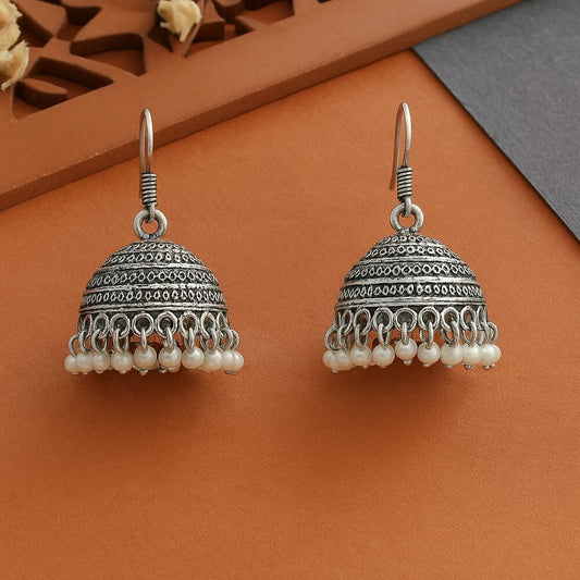 Oxidised Earrings - N006