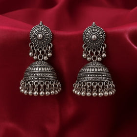 Oxidised Earrings - N007