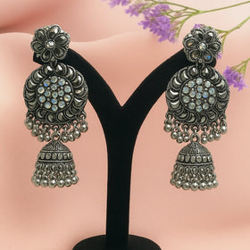 Oxidised Earrings - N008