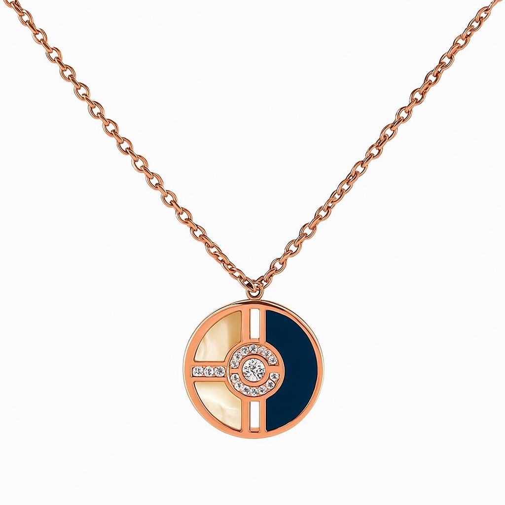 Rose Gold Necklace - N004
