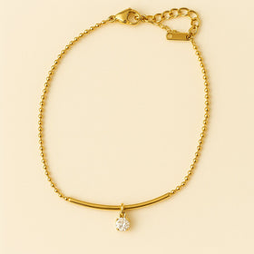 Gold Charm Bracelet - B006