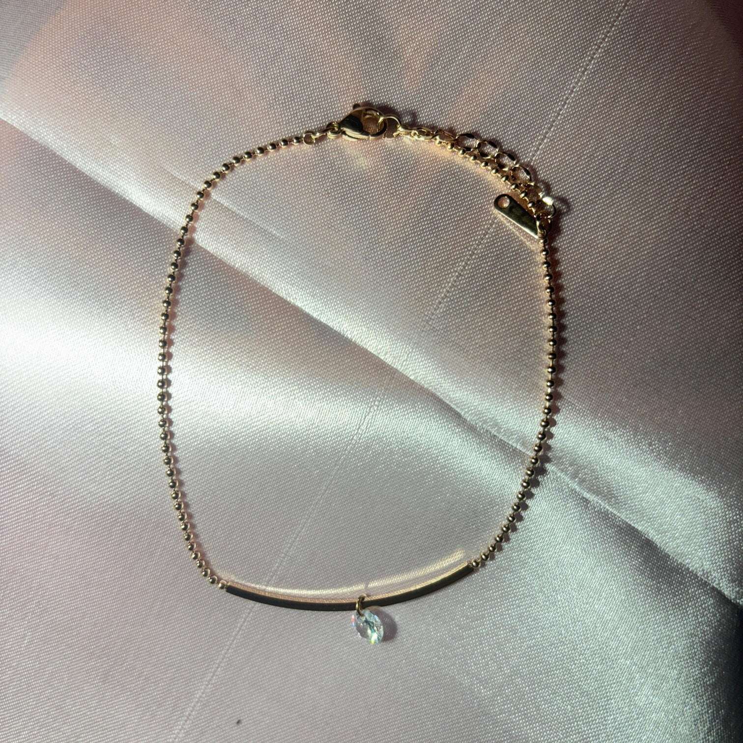 Gold Charm Bracelet - B006