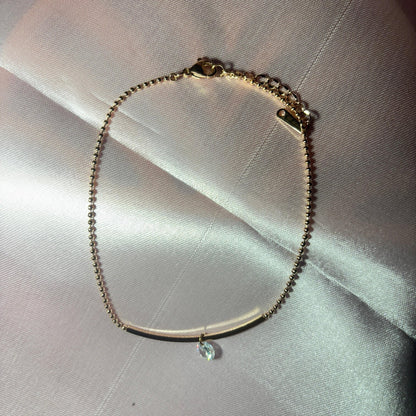 Gold Charm Bracelet - B006