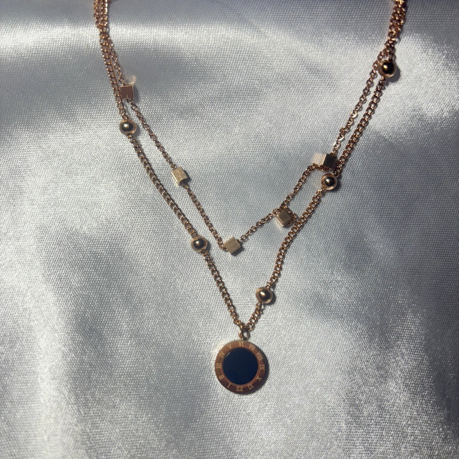 Rose Gold Necklace - N006