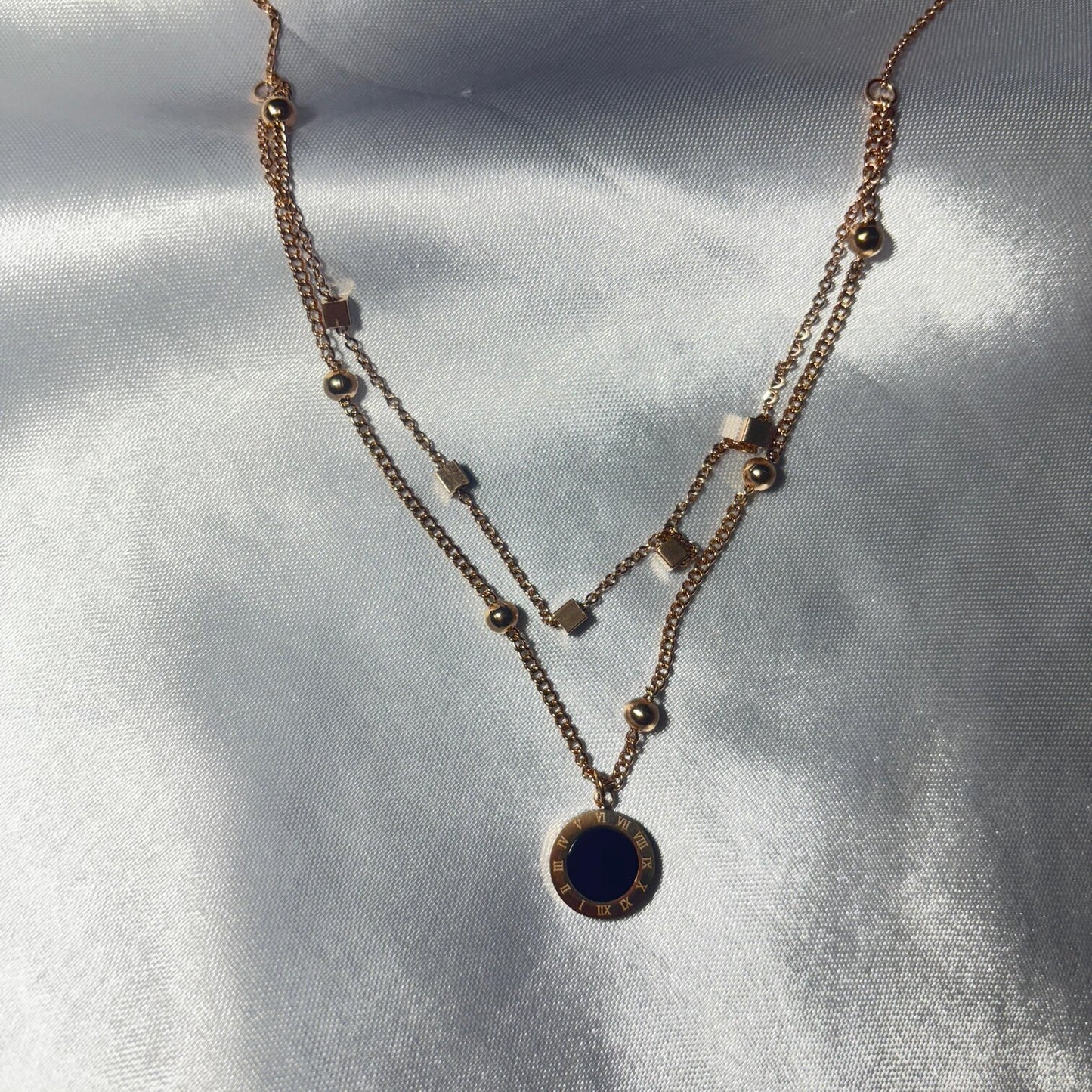 Rose Gold Necklace - N006