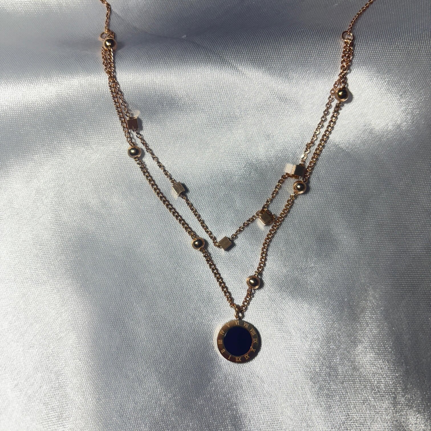 Rose Gold Necklace - N006