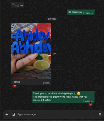 For Abhidev — verified buyer