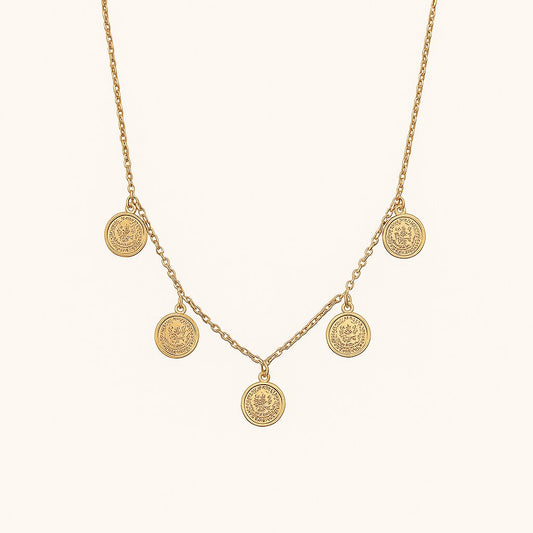 Rose Gold Necklace - N007