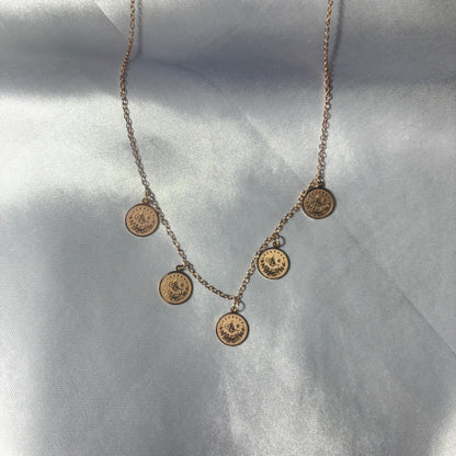 Rose Gold Necklace - N007