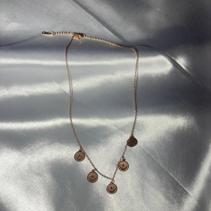 Rose Gold Necklace - N007