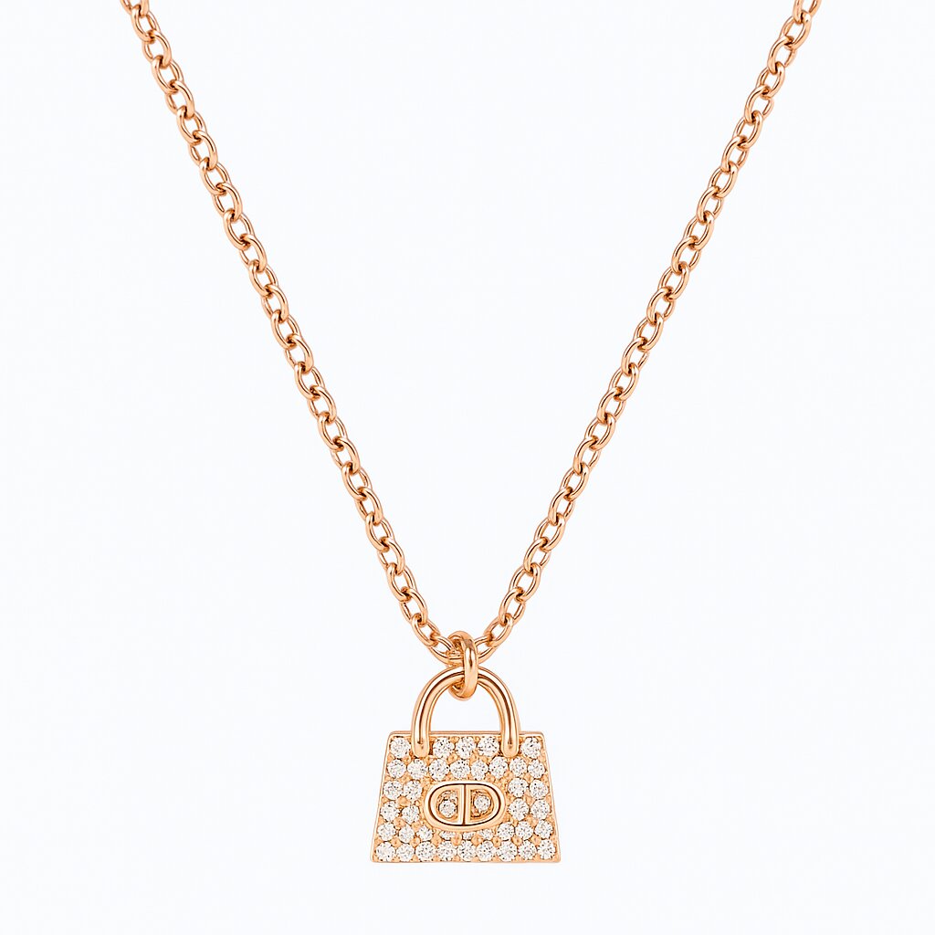 Rose Gold Necklace - N008