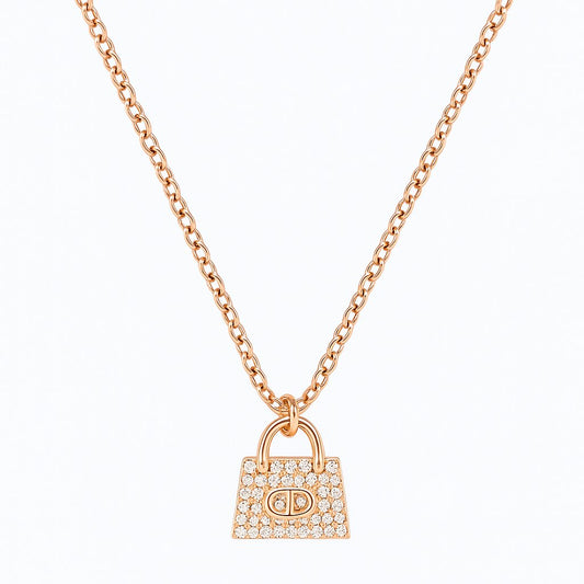 Rose Gold Necklace - N008