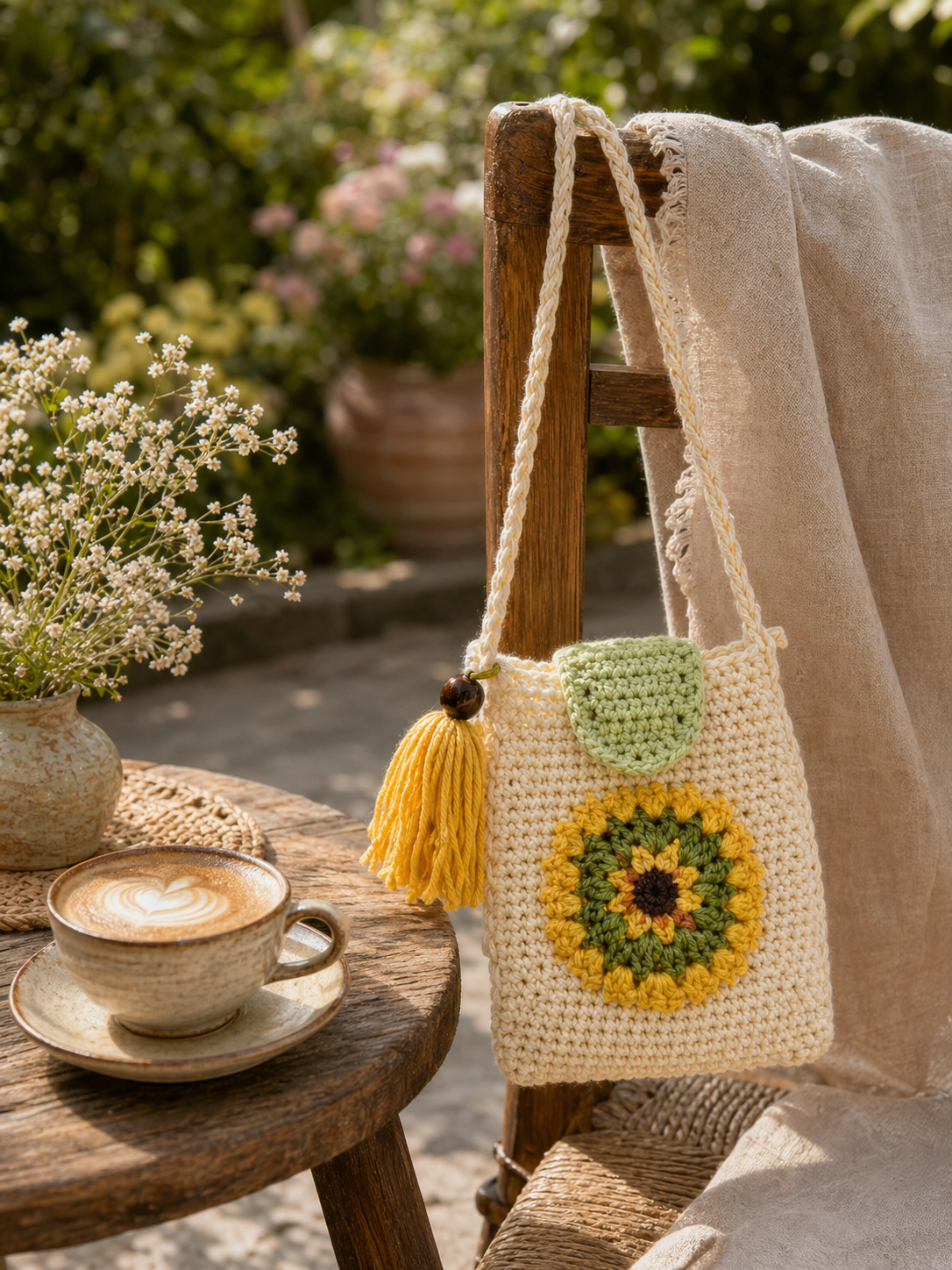 Sunflower Crossbody Bag