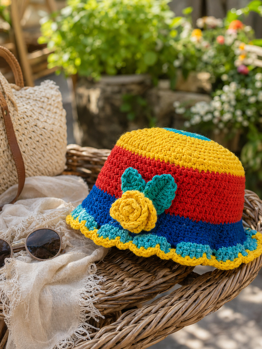 Multicolor Bucket Hat studio