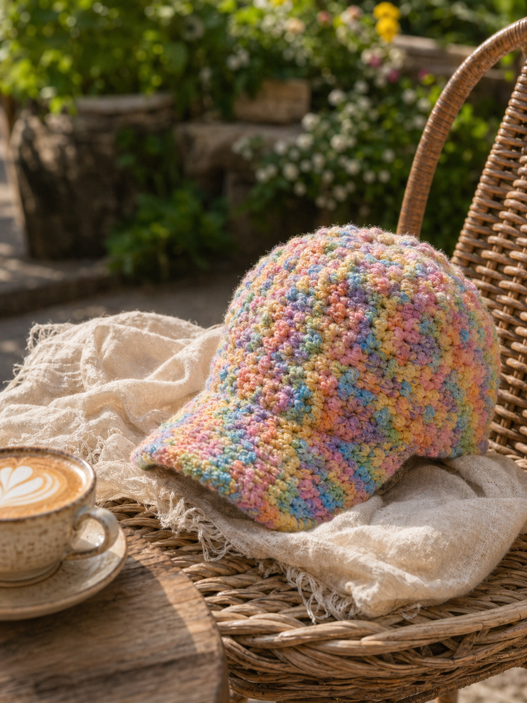 Pastel Baseball Cap studio