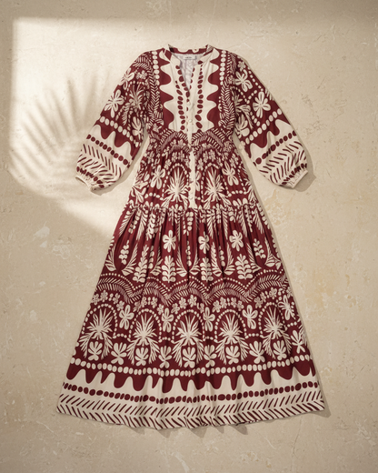 A RUBY ROYALE GOWN