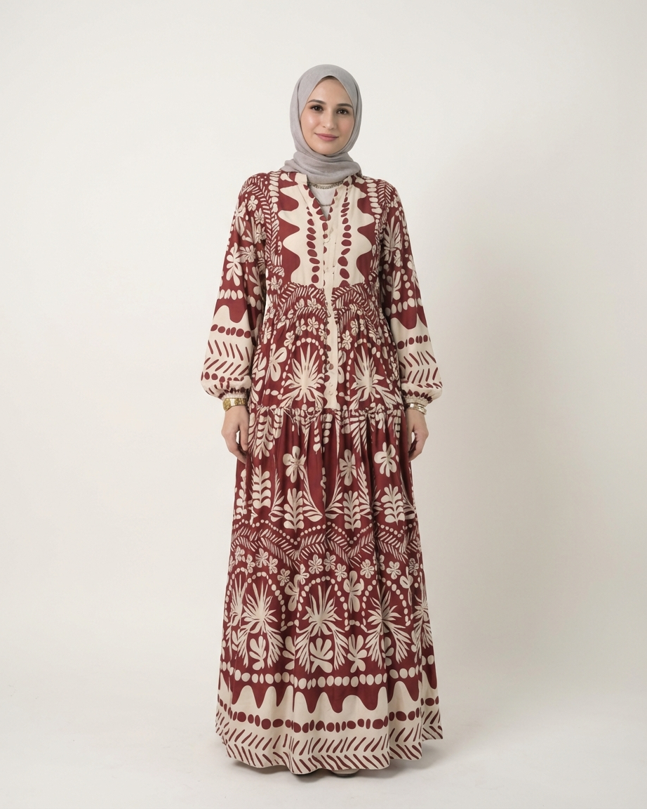 A RUBY ROYALE GOWN