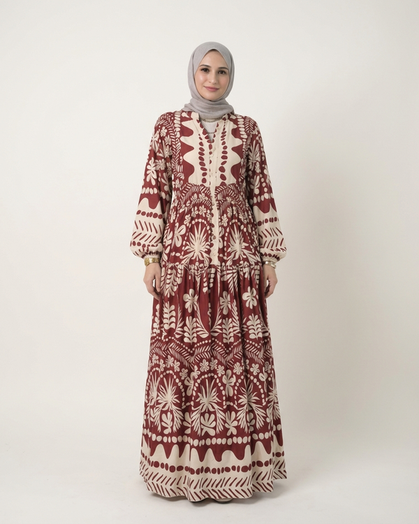 A RUBY ROYALE GOWN